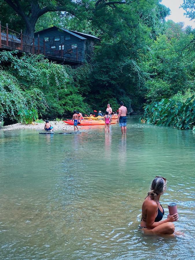 Son'S Rio Cibolo Birdhouse Cabin #11 Beautiful Creek Front Cabins And Cabanas! Villa Marion Bagian luar foto