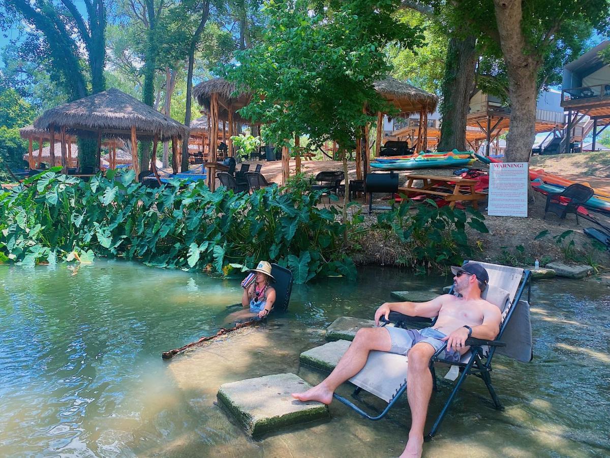 Son'S Rio Cibolo Birdhouse Cabin #11 Beautiful Creek Front Cabins And Cabanas! Villa Marion Bagian luar foto