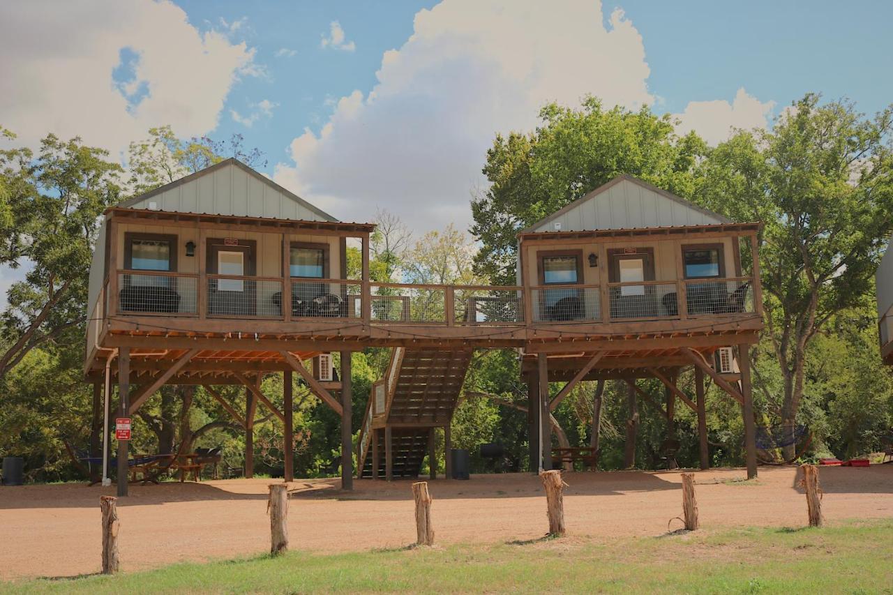 Son'S Rio Cibolo Birdhouse Cabin #11 Beautiful Creek Front Cabins And Cabanas! Villa Marion Bagian luar foto