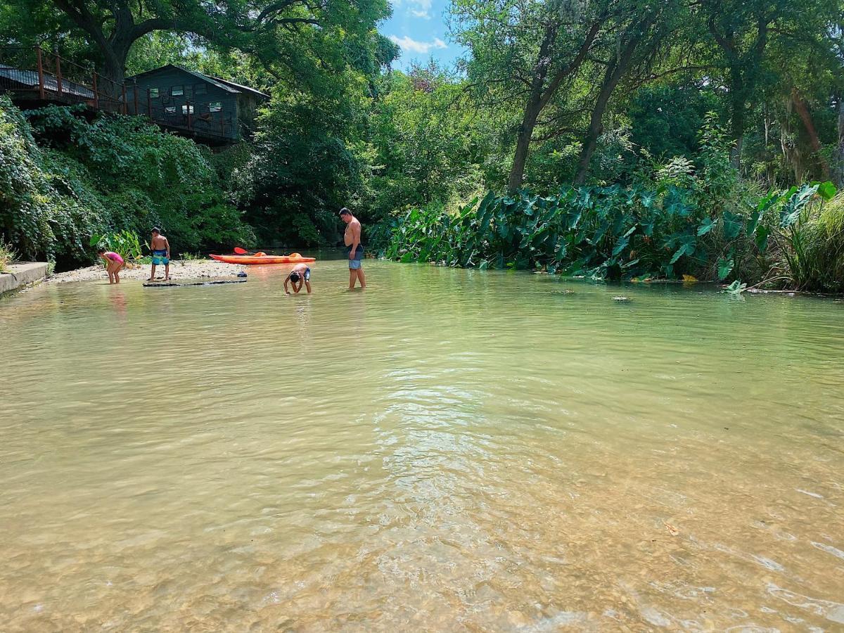 Son'S Rio Cibolo Birdhouse Cabin #11 Beautiful Creek Front Cabins And Cabanas! Villa Marion Bagian luar foto